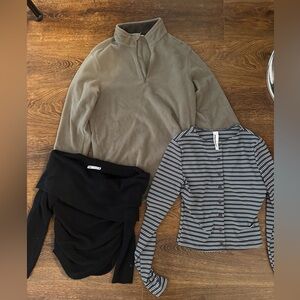 3 styles sweater Set